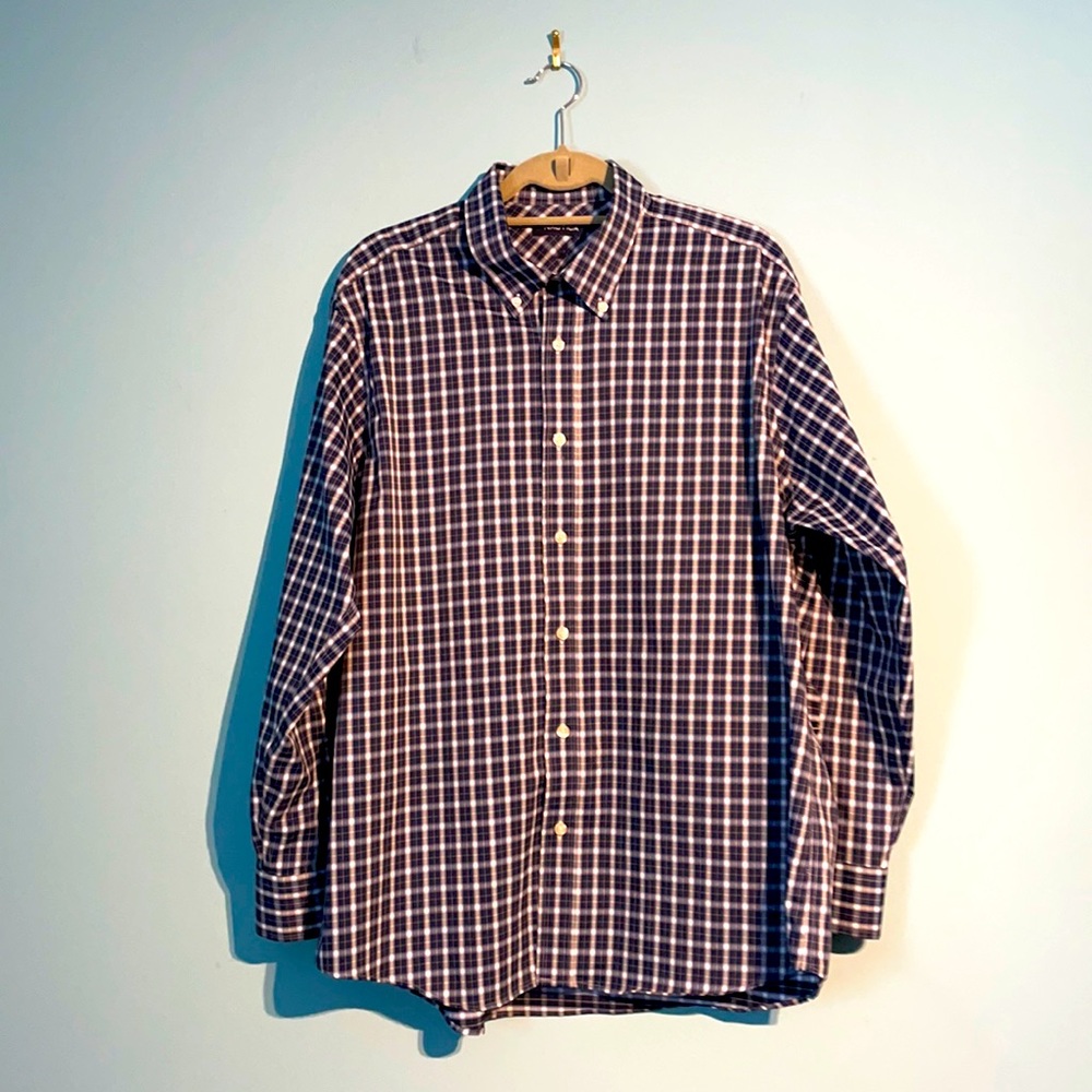Nautica plaid button down.